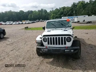2020 Jeep Gladiator Rubicon with VIN 1C6JJTBG6LL102474, listed as a Copart auction lot 60377785 with 56,422 mi miles and Salvage title. Bid and sale history available at DreamBid. Image 14.