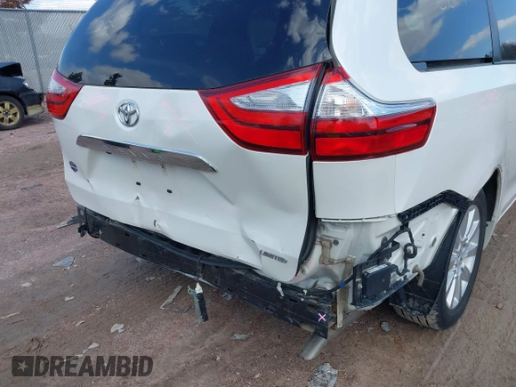 2016 Toyota Sienna XLE with VIN 5TDYK3DC5GS700459, listed as a IAAI auction lot 41905607 with Not provided miles and . Bid and sale history available at DreamBid. Image 19.