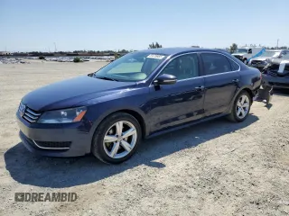 2012 Volkswagen Passat SE z VIN 1VWBP7A39CC042690, wystawiony jako Copart lot #55478865 z przebiegiem 218 858 mil mil oraz Szkoda całkowita • Salvage title. Historia ofert i sprzedaży dostępna na DreamBid. Obrazek 1.