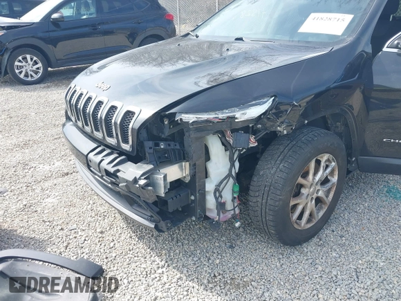 2015 Jeep Cherokee Latitude with VIN 1C4PJLCB3FW517843, listed as a IAAI auction lot 41828715 with 146,862 mi miles and . Bid and sale history available at DreamBid. Image 6.