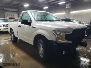 2019 Ford F-150 XL with VIN 1FTMF1CB6KKE99428, listed as a Copart auction lot 85786644 with 28,091 mi miles and Salvage Title. Bid and sale history available at carsss.com. Image 4.