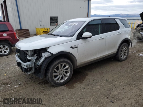 2017 Land Rover Discovery Sport HSE with VIN SALCR2BG7HH653875, listed as a Copart auction lot 80603143 with 57,188 mi miles and Salvage Title. Bid and sale history available at carsss.com. Image 1.