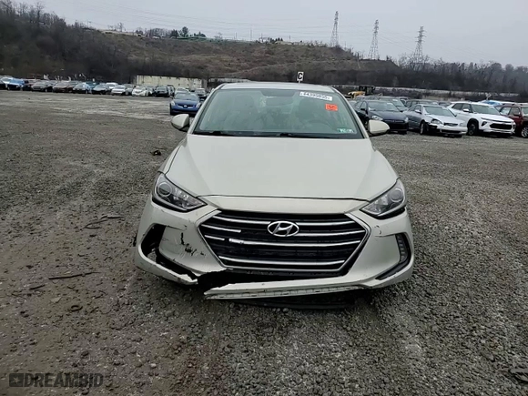 2017 Hyundai Elantra SE with VIN KMHD84LF4HU328118, listed as a Copart auction lot 44395055 with 129,703 mi miles and Salvage Title. Bid and sale history available at carsss.com. Image 13.