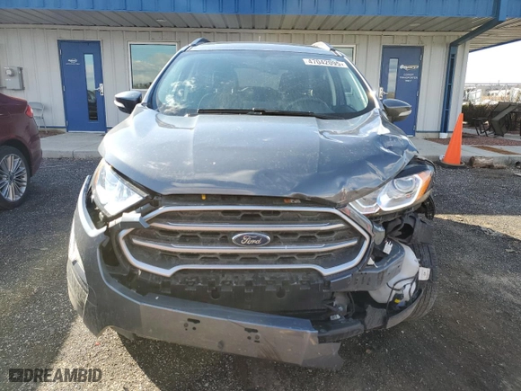 2019 Ford EcoSport SE with VIN MAJ6S3GL0KC275509, listed as a Copart auction lot 47042095 with 41,157 mi miles and Salvage Title. Bid and sale history available at carsss.com. Image 5.