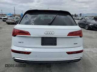 2023 Audi Q5 S line Premium Plus with VIN WA1EAAFY7P2147639, listed as a Copart auction lot 53052525 with 12,411 mi miles and Salvage title. Bid and sale history available at DreamBid. Image 6.