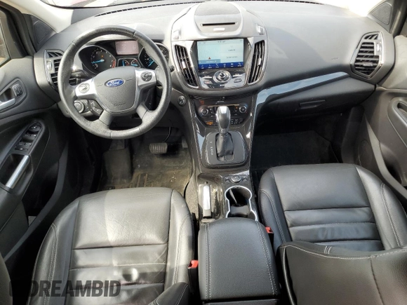 2015 Ford Escape Titanium with VIN 1FMCU9J93FUC90332, listed as a Copart auction lot 52861535 with 129,894 mi miles and Clean Title. Bid and sale history available at DreamBid. Image 8.