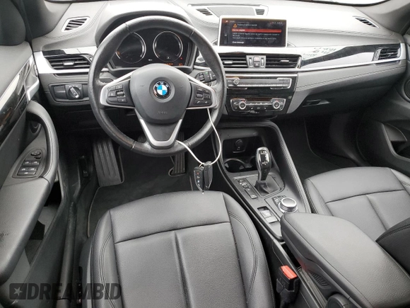2021 BMW X1 xDrive28i with VIN WBXJG9C09M5U35093, listed as a Copart auction lot 65509155 with 46,875 mi miles and Salvage title. Bid and sale history available at DreamBid. Image 8.