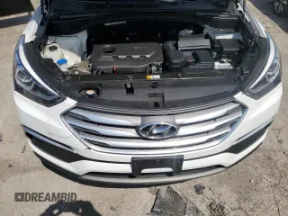 2018 Hyundai Santa Fe 2.4L with VIN 5XYZTDLBXJG571865, listed as a Copart auction lot 62103705 with 190,269 mi miles and Clean title. Bid and sale history available at DreamBid. Image 12.