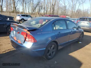 2007 Honda Civic Sdn EX with VIN 1HGFA168X7L063725, listed as a Copart auction lot 53548605 with 237,364 mi miles and Salvage Title. Bid and sale history available at carsss.com. Image 3.