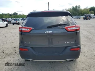 2016 Jeep Cherokee Limited with VIN 1C4PJMDS1GW322118, listed as a Copart auction lot 58468615 with 115,822 mi miles and Salvage title. Bid and sale history available at DreamBid. Image 6.