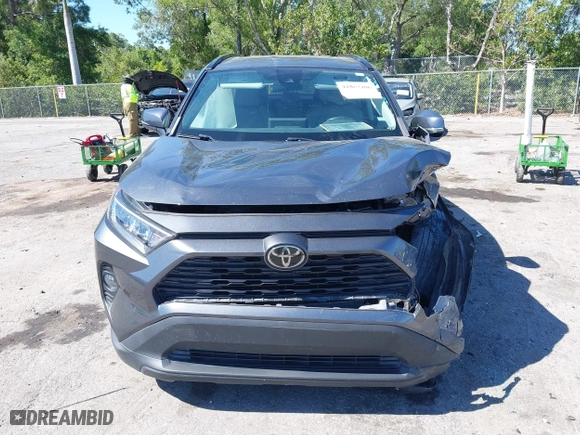 2021 Toyota RAV4 XLE Premium with VIN 2T3C1RFV5MC110773, listed as a IAAI auction lot 41863406 with 36,948 mi miles. Bid and sale history available at carsss.com. Image 12.