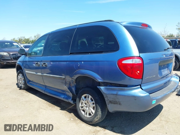 2007 Dodge Grand Caravan SE with VIN 1D4GP24R27B187127, listed as a IAAI auction lot 42013322 with 88,134 mi miles and . Bid and sale history available at DreamBid. Image 6.