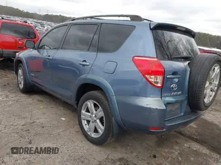 2007 Toyota RAV4 Sport with VIN JTMZD32V576027031, listed as a IAAI auction lot 41501110 with 253,543 mi miles. Bid and sale history available at carsss.com. Image 3.