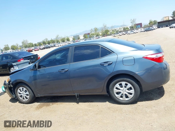 2016 Toyota Corolla L with VIN 5YFBURHE4GP427800, listed as a IAAI auction lot 42182439 with 99,529 mi miles and . Bid and sale history available at DreamBid. Image 14.
