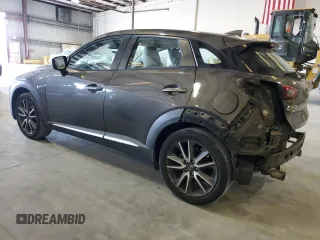 2017 Mazda CX-3 Grand Touring z VIN JM1DKFD74H0163736, wystawiony jako Copart lot #57871265 z przebiegiem 212 515 mil mil oraz Szkody całkowita. Historia ofert i sprzedaży dostępna na DreamBid. Obrazek 2.