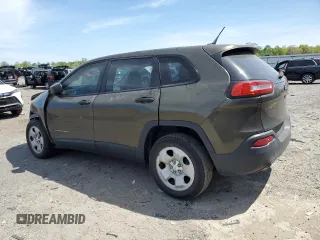 2014 Jeep Cherokee Sport with VIN 1C4PJLAB6EW212564, listed as a Copart auction lot 54355115 with 138,401 mi miles and Salvage Title. Bid and sale history available at DreamBid. Image 2.