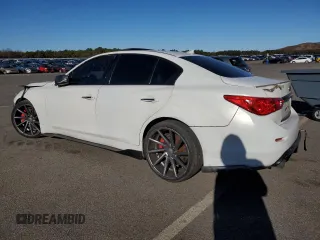 2014 Infiniti Q50 Sport with VIN JN1BV7AP7EM689505, listed as a Copart auction lot 80259044 with Not Provided miles and Salvage Title. Bid and sale history available at DreamBid. Image 2.