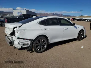 2019 Lexus ES 350 with VIN 58ABZ1B11KU005976, listed as a Copart auction lot 80790654 with 102,408 mi miles and Salvage Title. Bid and sale history available at DreamBid. Image 3.