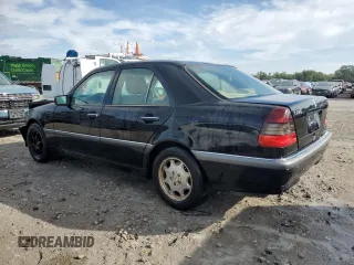 1999 Mercedes-Benz C 230/260/280/320 with VIN WDBHA29G0XA724818, listed as a Copart auction lot 71455614 with 182,525 mi miles and Salvage Title. Bid and sale history available at carsss.com. Image 2.