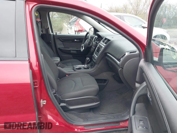 2013 GMC Acadia SLE with VIN 1GKKRNED0DJ136026, listed as a IAAI auction lot 42150464 with 188,500 mi miles and . Bid and sale history available at carsss.com. Image 5.