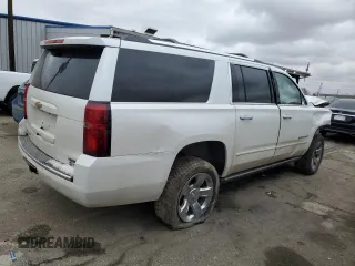 2017 Chevrolet Suburban Premier with VIN 1GNSKJKC6HR305372, listed as a Copart auction lot 47477705 with 141,324 mi miles and Salvage Title. Bid and sale history available at DreamBid. Image 3.