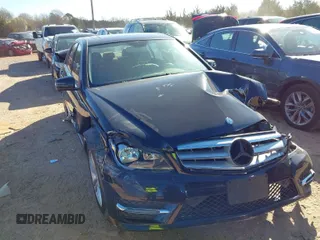 2013 Mercedes-Benz C-Class C 300 Sport with VIN WDDGF8AB1DA812151, listed as a IAAI auction lot 41814561 with 158,639 mi miles. Bid and sale history available at carsss.com. Image 1.