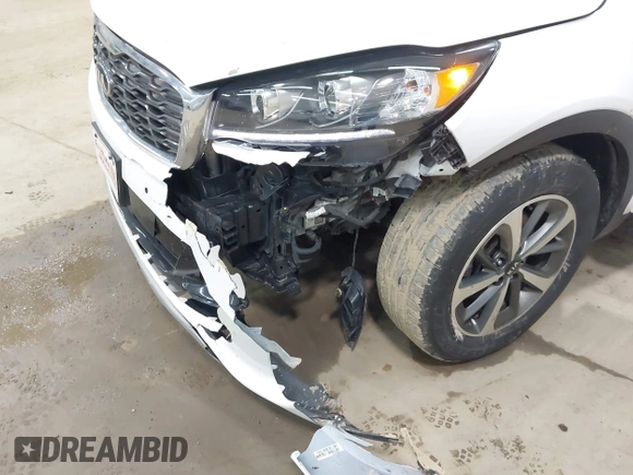2019 Kia Sorento EX with VIN 5XYPHDA51KG521590, listed as a IAAI auction lot 42045921 with 108,371 mi miles and . Bid and sale history available at DreamBid. Image 6.