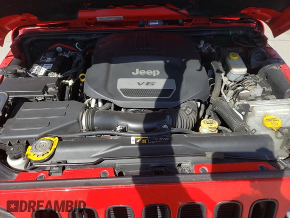 2018 Jeep Wrangler JK Unlimited Sahara with VIN 1C4HJWEG5JL893839, listed as a Copart auction lot 50401454 with 60,383 mi miles and Salvage Title. Bid and sale history available at carsss.com. Image 13.