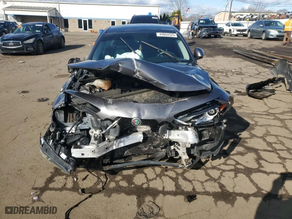 2017 Alfa Romeo Giulia Ti with VIN ZARFAEEN5H7538419, listed as a Copart auction lot 49864525 with 67,906 mi miles and Salvage Title. Bid and sale history available at carsss.com. Image 5.