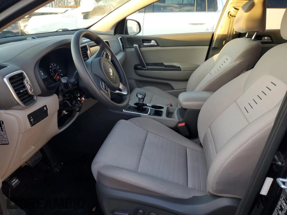 2018 Kia Sportage LX with VIN KNDPMCACXJ7446114, listed as a Copart auction lot 37712144 with 65,273 mi miles and Non Repairable. Bid and sale history available at DreamBid. Image 7.