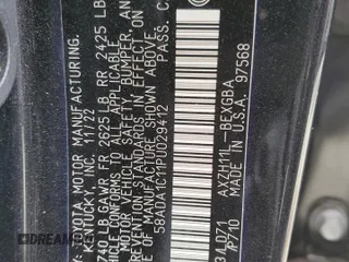 2023 Lexus ES 300h z VIN 58ADA1C11PU029412, wystawiony jako Copart lot #52893235 z przebiegiem 50 863 mil mil oraz Szkoda całkowita • Salvage title. Historia ofert i sprzedaży dostępna na DreamBid. Obrazek 13.