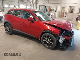 2017 Mazda CX-3 Touring with VIN JM1DKFC73H0175023, listed as a IAAI auction lot 41561287 with 110,669 mi miles. Bid and sale history available at carsss.com. Image 1.