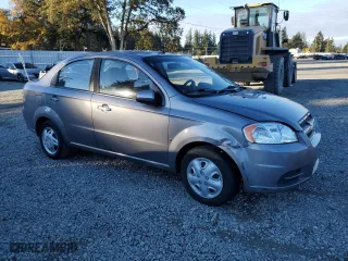 2009 Chevrolet Aveo LS with VIN KL1TD56E19B657514, listed as a Copart auction lot 79483574 with 125,817 mi miles and Salvage Title. Bid and sale history available at carsss.com. Image 4.