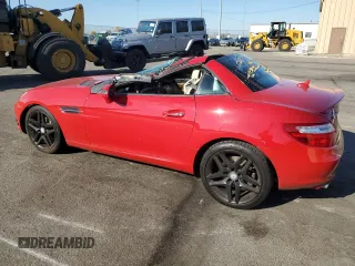 2014 Mercedes-Benz SLK-Class SLK 250 with VIN WDDPK4HA9EF082432, listed as a Copart auction lot 76993864 with 109,831 mi miles and Salvage Title. Bid and sale history available at carsss.com. Image 2.