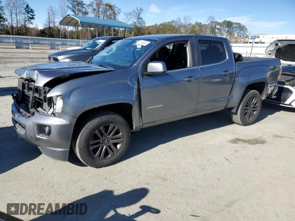 2020 GMC Canyon 2WD SLE with VIN 1GTG5CEN4L1136961, listed as a Copart auction lot 81140804 with 53,485 mi miles and Clean Title. Bid and sale history available at carsss.com. Image 1.