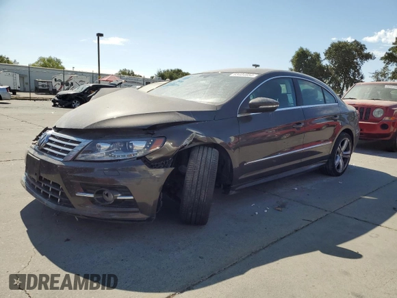 2014 Volkswagen CC R-Line with VIN WVWBP7AN7EE537157, listed as a Copart auction lot 65404654 with 153,336 mi miles and Salvage Title. Bid and sale history available at DreamBid. Image 1.