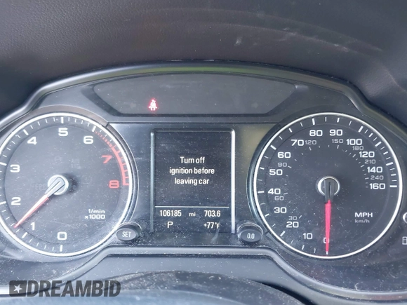2016 Audi Q5 Premium Plus z VIN WA1L2AFP5GA140352, wystawiony jako IAAI lot #42605558 z przebiegiem 106 185 mil mil oraz . Historia ofert i sprzedaży dostępna na DreamBid. Obrazek 7.