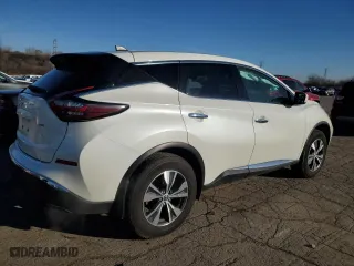2022 Nissan Murano S with VIN 5N1AZ2AS8NC129126, listed as a Copart auction lot 86288094 with 60,496 mi miles and Salvage Title. Bid and sale history available at carsss.com. Image 3.