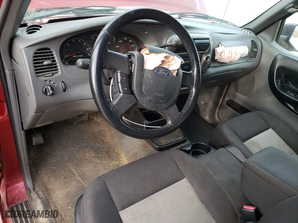 2006 Ford Ranger STX with VIN 1FTYR44U76PA11848, listed as a Copart auction lot 42870565 with 144,616 mi miles and Salvage Title. Bid and sale history available at carsss.com. Image 8.