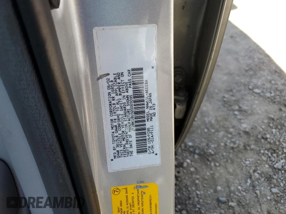 2002 Toyota Prius with VIN JT2BK18U320065095, listed as a Copart auction lot 67916524 with 219,451 mi miles and Salvage Title. Bid and sale history available at carsss.com. Image 12.