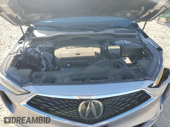 2022 Acura MDX w/Technology Package with VIN 5J8YE1H4XNL033340, listed as a Copart auction lot 48593645 with 41,638 mi miles and Salvage Title. Bid and sale history available at carsss.com. Image 12.