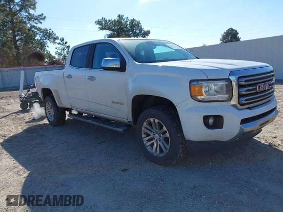 2017 GMC Canyon 4WD SLT with VIN 1GTP6DE10H1255789, listed as a IAAI auction lot 41617902 with 112,368 mi miles. Bid and sale history available at carsss.com. Image 1.