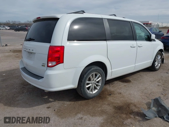2018 Dodge Grand Caravan SXT with VIN 2C4RDGCG2JR283490, listed as a IAAI auction lot 41796929 with 157,836 mi miles and . Bid and sale history available at DreamBid. Image 4.