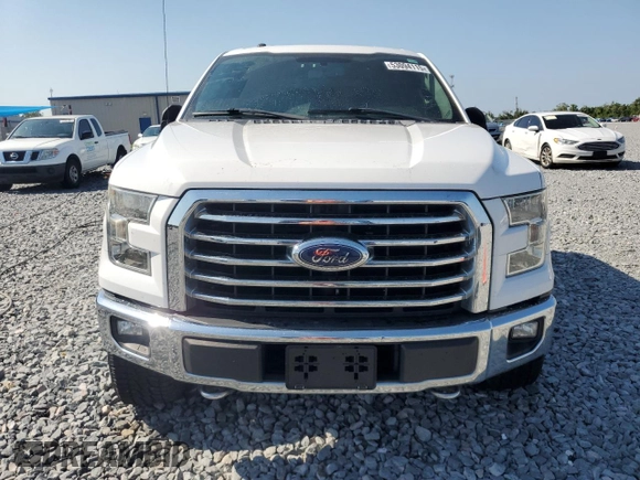 2016 Ford F-150 XLT with VIN 1FTEW1EP3GFC13385, listed as a Copart auction lot 53094115 with 136,272 mi miles and Salvage Title. Bid and sale history available at carsss.com. Image 5.
