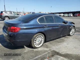 2011 BMW 5 Series 535i with VIN WBAFR7C53BC608383, listed as a Copart auction lot 54405555 with 113,105 mi miles and Clean Title. Bid and sale history available at carsss.com. Image 3.