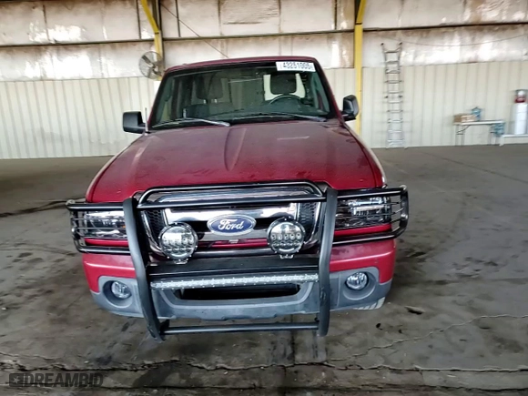 2010 Ford Ranger XL with VIN 1FTKR1AD1APA15458, listed as a Copart auction lot 43251005 with 127,709 mi miles and Salvage Title. Bid and sale history available at carsss.com. Image 11.
