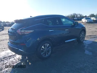 2016 Nissan Murano Platinum with VIN 5N1AZ2MG8GN120103, listed as a IAAI auction lot 41750780 with 28,516 mi miles. Bid and sale history available at carsss.com. Image 4.