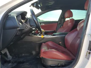 2020 Kia Stinger GT1 with VIN KNAE45LC6L6080870, listed as a Copart auction lot 48713105 with 80,995 mi miles and Salvage Title. Bid and sale history available at DreamBid. Image 7.