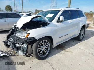 2018 Jeep Grand Cherokee Summit with VIN 1C4RJEJG3JC394624, listed as a IAAI auction lot 41412939 with 80,180 mi miles and . Bid and sale history available at DreamBid. Image 17.