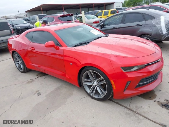 2016 Chevrolet Camaro 2LT with VIN 1G1FD1RS2G0133841, listed as a IAAI auction lot 41874772 with 104,840 mi miles. Bid and sale history available at carsss.com. Image 1.